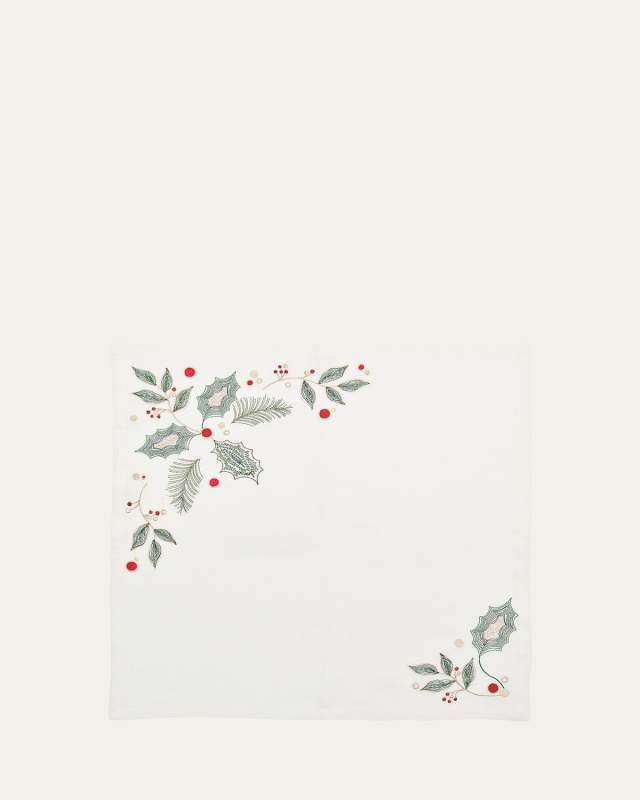 Holly and Sprig Napkin